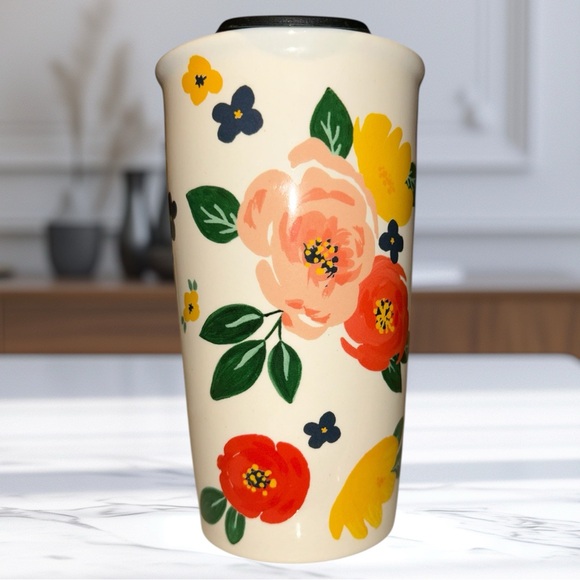 Dayspring Coffee Travel Mug Walk In Love Ceramic Cup Tumbler Scripture - Picture 3 of 7